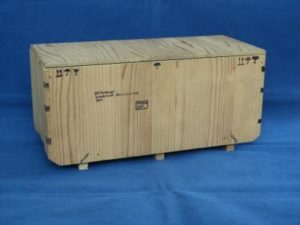 imballaggio in legno per spedizione